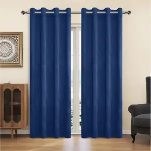 Függöny karikákkal YC11932/200G/059/140x250 cm világoskék kép