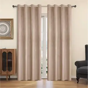 Függöny karikákkal YC11933/200G/114/140x250 cm bézs kép