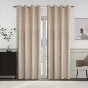 Függöny karikákkal YC11935/280G/03/140x250 cm bézs kép