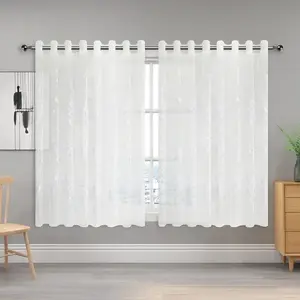 Függöny karikákkal IGA E6211 300x160 fehér kép