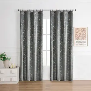 Függöny ráncoló szalagon DONA 2504-15/210GSM 140x250 szürke kép