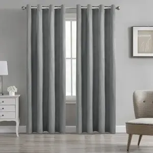 Füles függöny BLT 312/3/4 BLACKOUT 140x250 sötét szürke kép