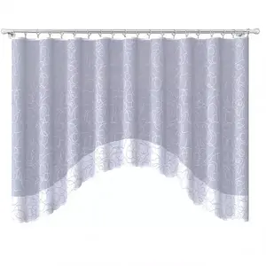 Jacquard függöny NIKA 300x160 fehér kép