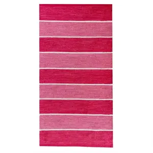 Szőnyeg Chevron Stripe 0, 8/1, 5 CR-65 piros kép