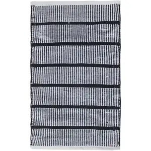 Szőnyeg Breton Stripe 0, 8/1, 5 DO-RUG-C1005 fekete kép