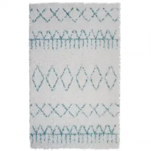 Szőnyeg Sh. Soft Line Neptun 1, 33/1, 9 2146a Turkus/S.Grey kép