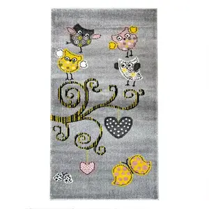 Szőnyeg Frisee Soft Kids 0, 8/1, 5 0420A sárga kép