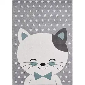 Szőnyeg Frisee Soft Kids 1, 33/1, 9 0550A szürke kép