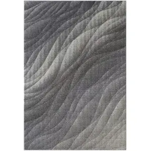 Szőnyeg Frisee Soft 0, 8/1, 5 FZ005 szürke kép