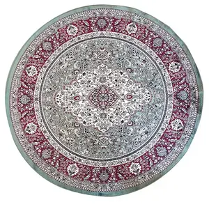 Szőnyeg Mahhad 1, 33 Round 77808 zöld kép