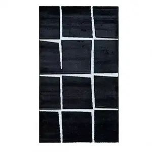 Szőnyeg Modern 1, 6/2, 3 E782A fekete kép
