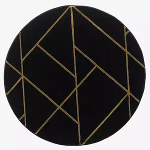 Szőnyeg Diamond 1, 6/1, 6 B0052 fekete/arany kép