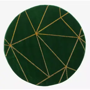 Szőnyeg Diamond 1, 6/1, 6 A0071 zöld/arany kép