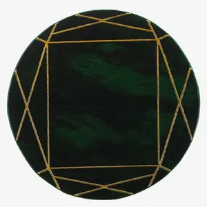 Szőnyeg Diamond 1, 6/1, 6 A0077 zöld/arany kép