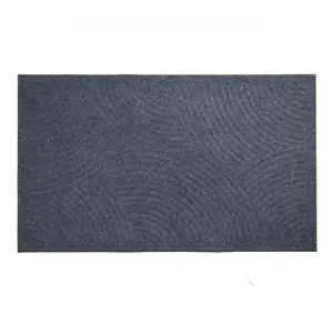 Lábtörlő textil K-504-3 80x120 cm szürke kép