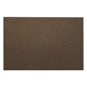 Lábtörlő textil K-504-1 80x120 cm barna kép