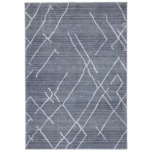 Szőnyeg Chenile Print Rug 1, 33/1, 9 RS2227PT-5 szürke kép