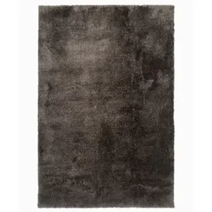 Szőnyeg Shaggy Teddy Rug 1, 6/2, 3 sötétszürke kép