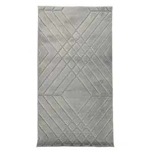 Szőnyeg Mary Microfiber 1, 6/2, 3 Mrd-852 ezüst kép