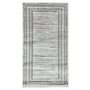 Szőnyeg Shimmer 1, 33/1, 9 0k388a Rgb fehér/ezüst kép