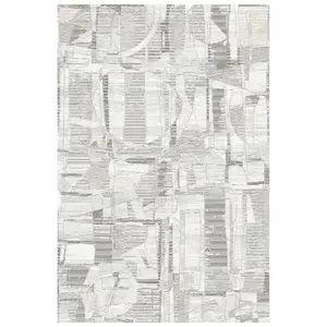 Szőnyeg Hermes 0, 8/1, 5 14144a-298626 világosbézs/szürke kép