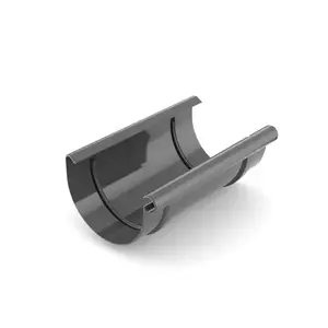 BRYZA PVC Ereszcsatorna összekötő idom 125 mm grafit kép