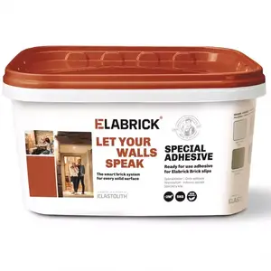 Ragasztó - kötőanyag vegyület Elastolith barna 5 kg kép