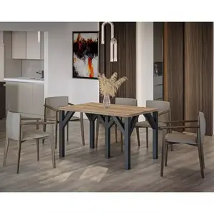 Asztal Dunaj 295 tölgy arany craft kép