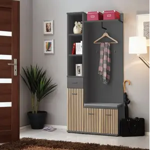 Előszobafal MARCO I + P artisan/antracit anas mc1+p kép