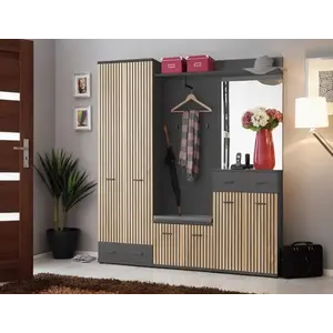 Előszobafal MARCO III artisan/antracit anas mc3 kép