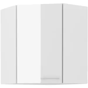 Konyhaszekrény LARA fehér 60X60 GN-72 2F (45°) kép