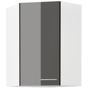 Konyhaszekrény LARA GREY 60X60 GN-90 1F (45°) kép