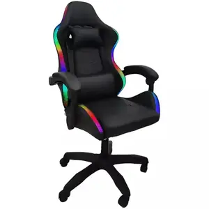Gamer szék Herodion 8685 fekete/LED RGB kép