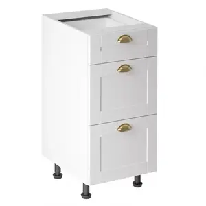 Konyhaszekrény linea d40s3 white kép