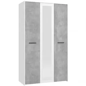 Szekrény Varadero beton/fehér 3K1O 11011616 kép