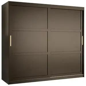 Szekrény Amiro 1 200 fekete/fekete kép