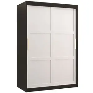 Szekrény Amiro 1 120 fekete/fehér kép