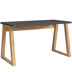 Íróasztal Iga Grafit / Tölgy Artisan kép