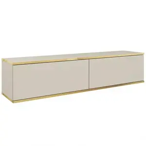 Szekrény RTV Oro 135 bézs kép