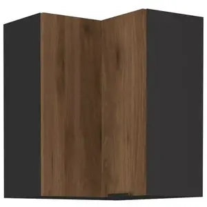 Konyhaszekrény Monza dió okapi 60x60 Gn-72 1f (90°) kép