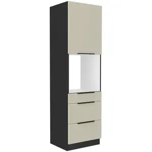 Konyhaszekrény Arona cashmere 60dps-210 1f 3s kép