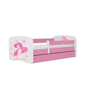 Gyermekágy Babydreams+Sz+M rózsaszín 80x180 tündér 1 kép