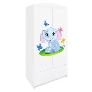 Szekrény Babydreams fehér – Elefánt kép