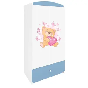 Szekrény Babydreams Kék – Medve Pillangó kép