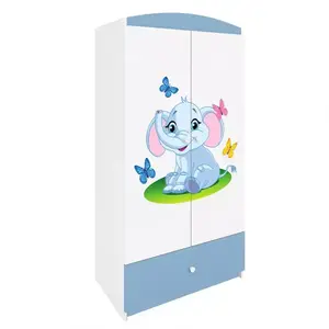 Szekrény Babydreams Kék – Elefánt kép