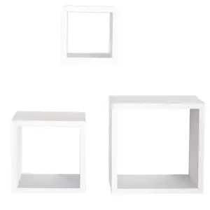 Függő polcok 3 db PD11036 fehére kép