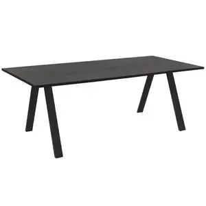 Asztallap fekete TT SW503 9547 160x80 cm fekete kép