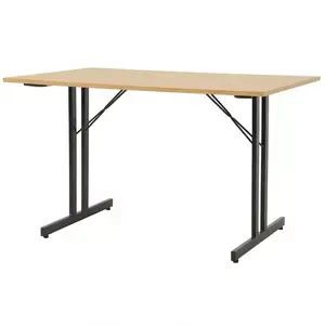 Összecsukható Asztal Marius 9573 150 Cm natúr/fekete kép