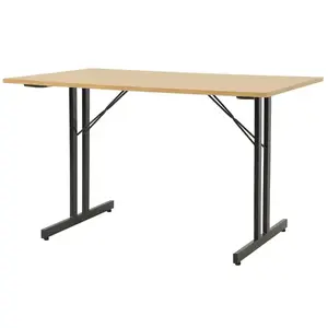 Összecsukható Asztal Marius 9573 180 Cm natúr/fekete kép