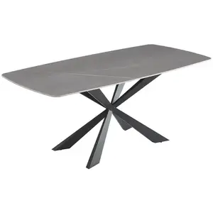 Asztal Camilius Cross 9954 Kerámiai/Fekete kép